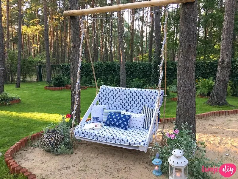 Bezpieczny sposób na zamontowanie huśtawki między drzewami – uniknij uszkodzeń!