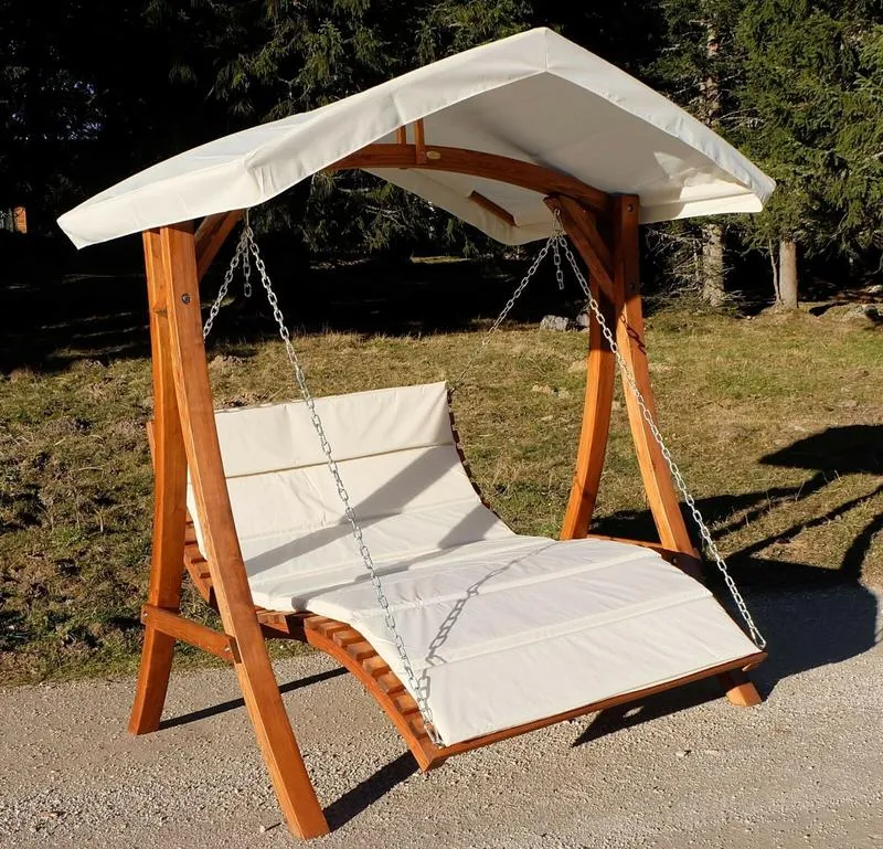 Budowa ławki do huśtawki