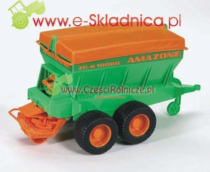 Ciągnik Ursus z rozrzutnikiem