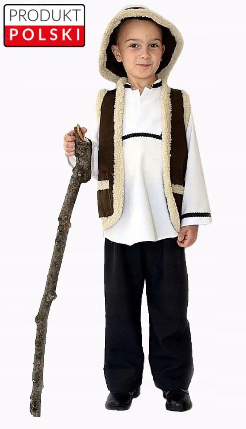 Materiały i narzędzia do stroju pasterza