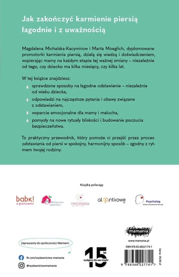 Odstawianie od piersi dwulatka