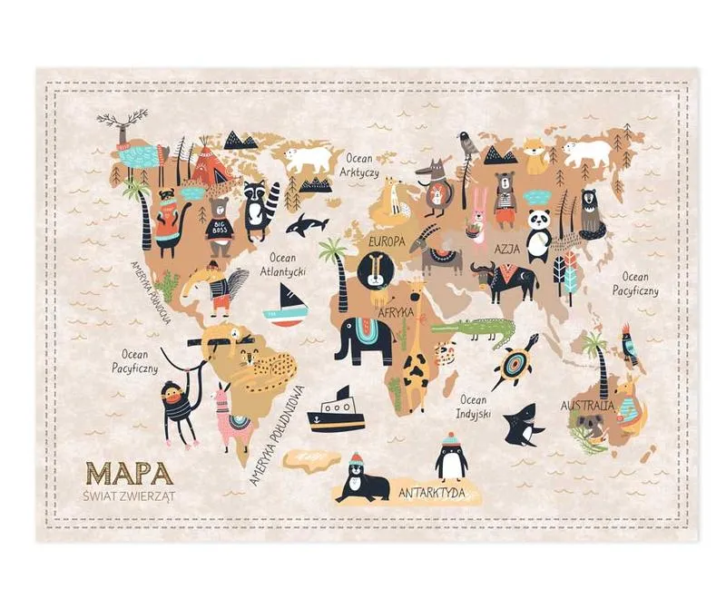 Rysowanie map dla dzieci