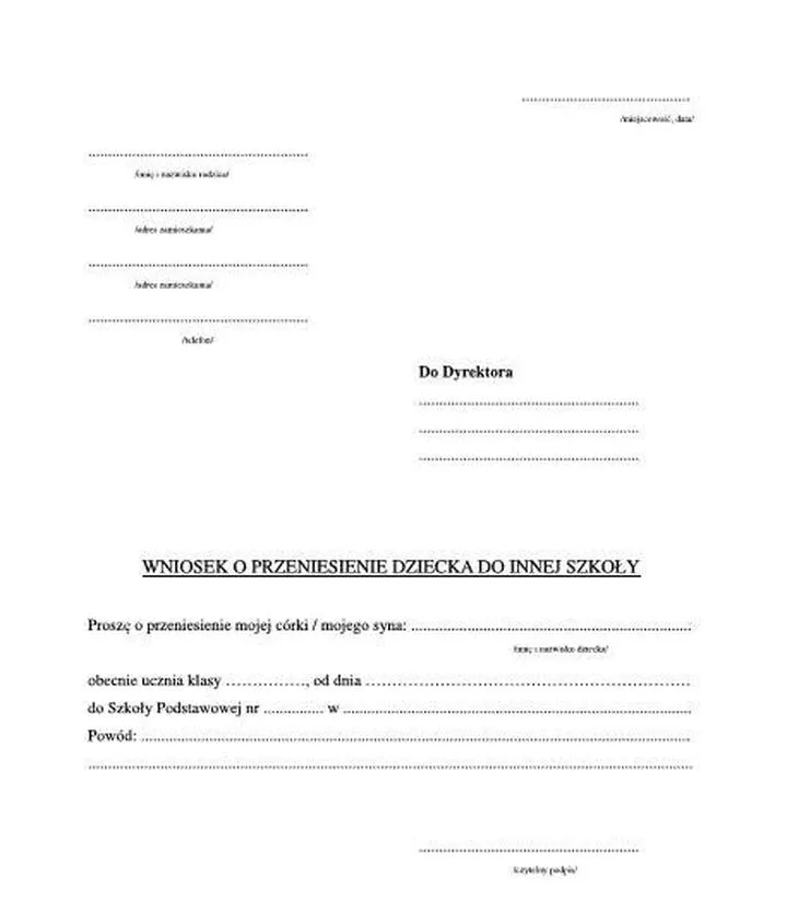 Zmiana szkoły poradnik dla rodziców